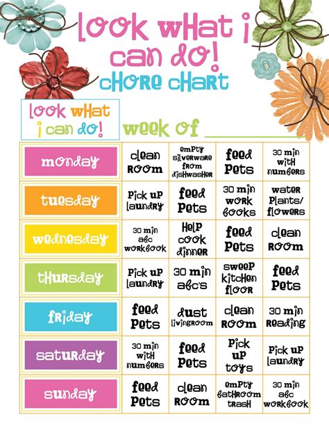 Pin By Ally Click On Chore And Reward Ideas Chore Chart Kids Reward