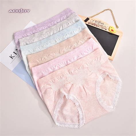 Natural Color Cotton Underwear Women Sexy Panties Comfortable