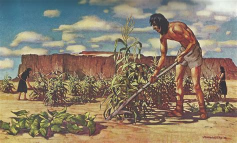 Indios Pueblo. Pieles Rojas del Suroeste. lustraciones de W. Langdon Kihn.