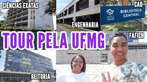 Tour Pela Ufmg ConheÇa A Universidade Federal De Minas Gerais Youtube