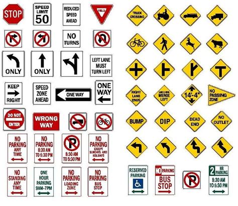 Traffic Signs And Symbols With Their Meanings Yahoo Search Results