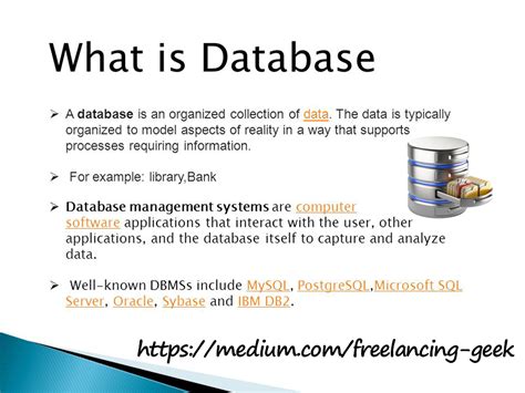 What Is Database Basic Question And Answer On Database Data Science