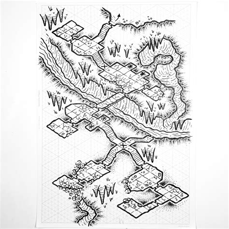 Isometric Dungeon Map