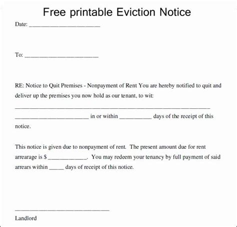 Edit pdf files on the go. Free Eviction Notices Templates Best Of 25 Eviction Notice ...