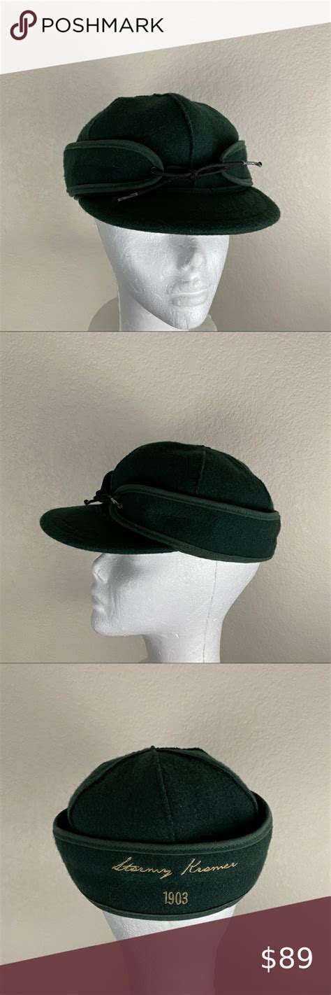 Stormy Kromer Cap Vintage Hat Size 7 38 Usa Hats Vintage Stormy