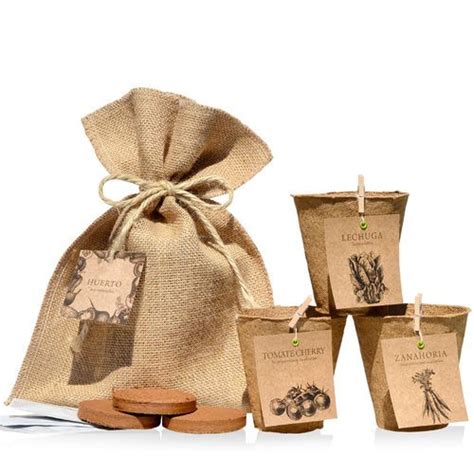 Kit Eco Siembra huerto y jardín Rice Packaging Honey Packaging Cool
