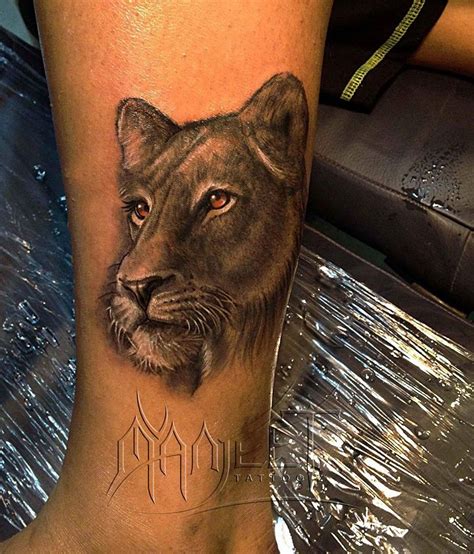 Pin by Manjeet Tattooz on Animal Tattoos | Best portrait tattoo artist