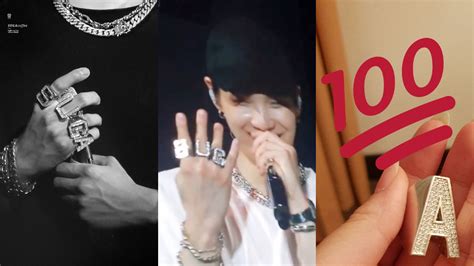 Jp On Twitter Yoongi Wore These Suga Rings At The