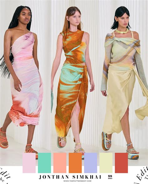 Color Of The Year WGSN Apricot Crush Color Palettes Spring Fashion Trends Spring Summer