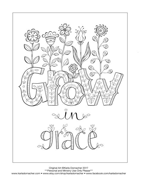 Growing In Grace Bible Coloring Pages Fall Coloring Pages Bible