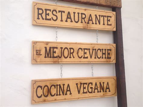 Señalizacion Para Restaurante Letreros De Madera Restaurantes