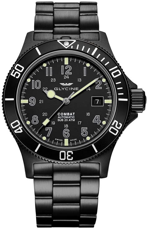 Glycine Watch Combat Sub 42 Gl0079 Watch Jura Watches