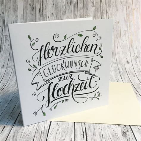 Herzlichen glückwunsch zur diamantenen hochzeit und möge das glück euch auch weiterhin lachen. Herzlichen Glückwunsch zur Hochzeit Handlettering ...