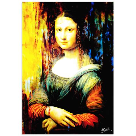 Mona Lisa Ageless Charm X LE Contemporary Pop Art Giclee On