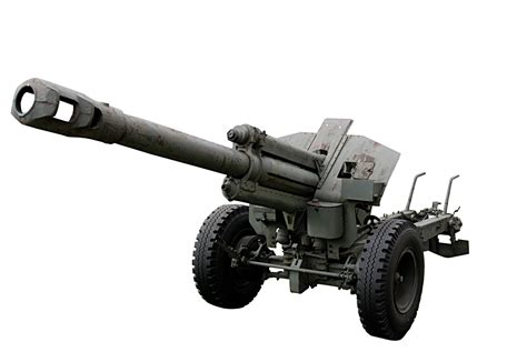 Isolated 152 Mm Howitzer Model 1943 D 1 Free Photo Download Freeimages