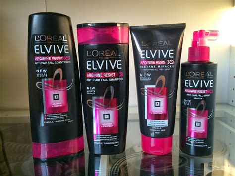 Arginine stops and reverses hair loss because: The Shopping Queen: L'Oreal Elvive Arginine Resist x3 range
