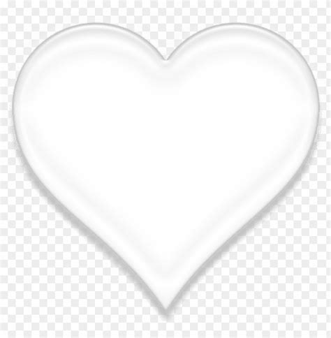 Free Download Hd Png Corazon Blanco Png Heart Png Transparent With