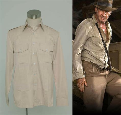 Major eaton was a us army officer and intelligence agent for the united states federal government. Indiana Jones Casual Men Shirts Costume | eBay