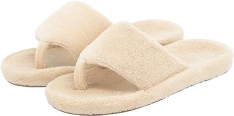 Onmygogo Women Indoor House Toe Post Flip Flop Slippers With Arch