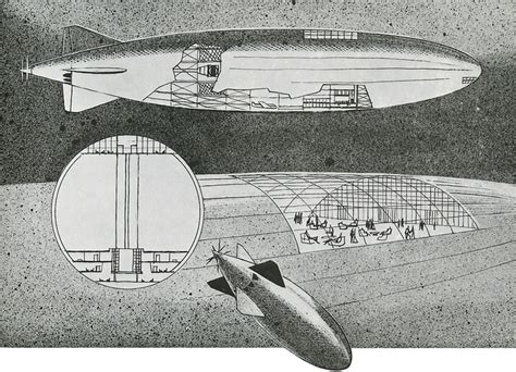Atomic Airship Project From Prof Morse 50s Airship Air Projects