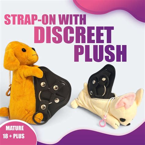 Strap On Harness Compatible With Suction Cup Dildos Discreet Plush
