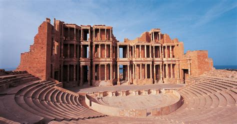 Archaeological Site Of Sabratha Maps Unesco World Heritage Centre