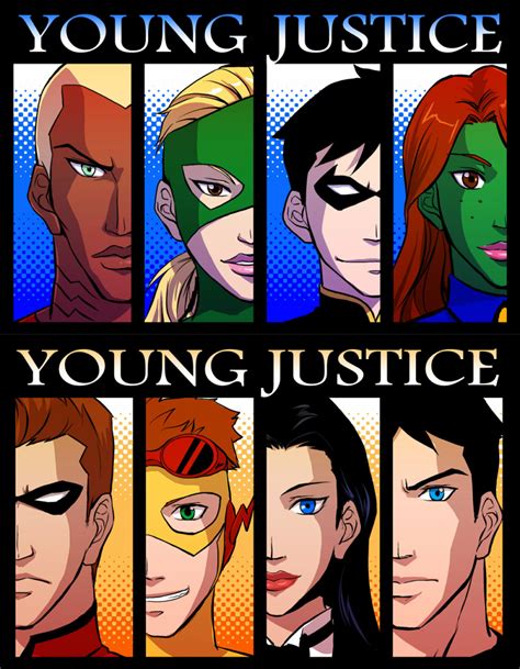 Young Justice Card Paster By Riyancyy777 On Deviantart