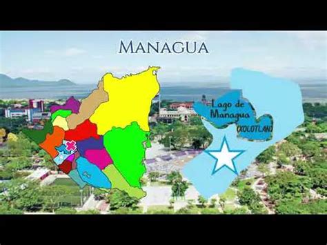 Mapa De Nicaragua Con Sus Departamentos Y Municipios Viajes A Nicaragua