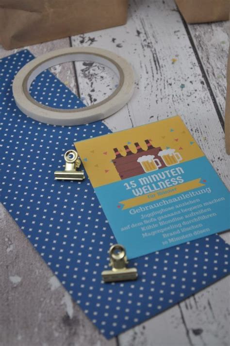 Maybe you would like to learn more about one of these? DIY-Idee für Männer: Männer Wellness in der Tüte ...
