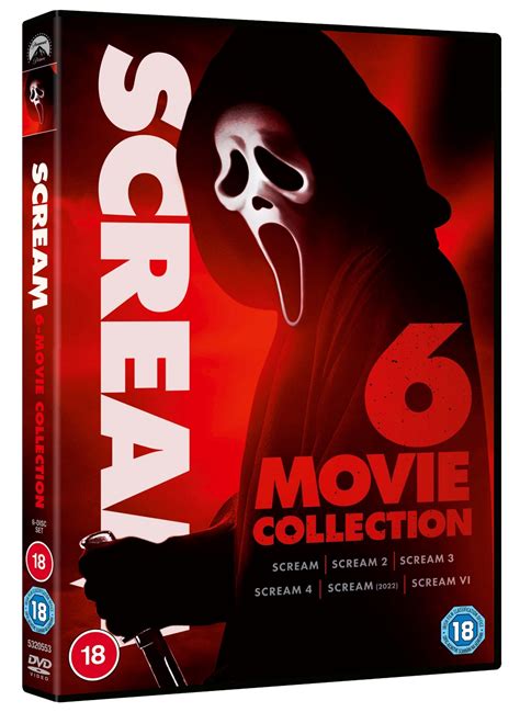 Scream 6 Movie Collection Dvd Box Set Free Shipping Over £20 Hmv