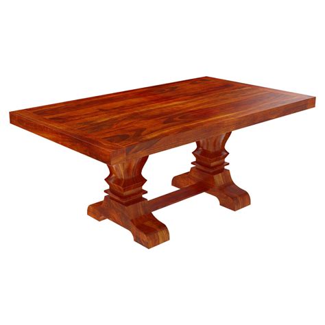 We did not find results for: Siena Rustic Solid Wood Trestle Pedestal Dining Table