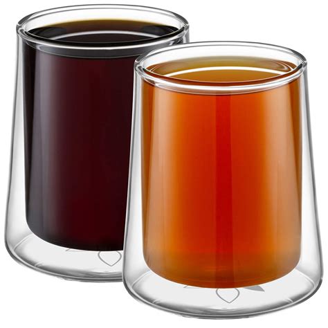 Best High Quality Double Wall Glass Tea Cups Updated For