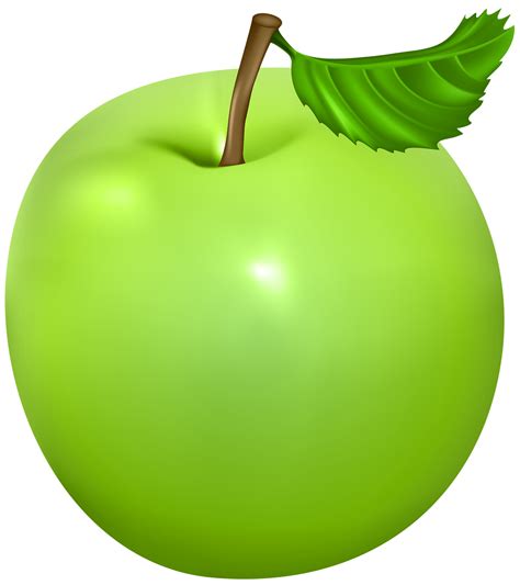 Pomme Verte Fond Transparent Png