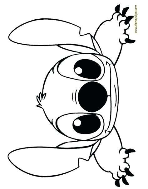 Ohana cute stitch coloring pages. Stitch Drawing Ohana | Free download on ClipArtMag