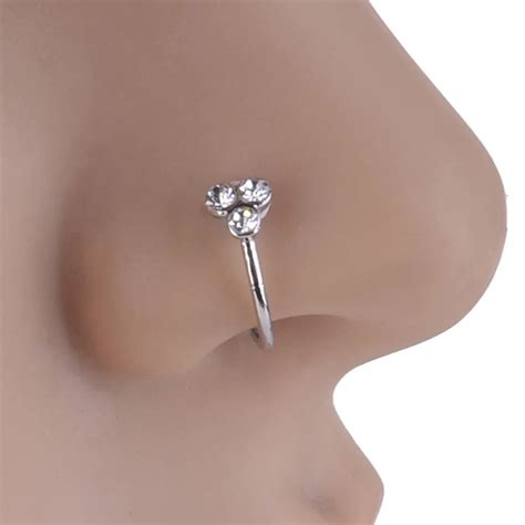 Fashion Nose Septum Ring Stainless Steel Nose Ring Piercing Silver Gold Cbr For Women Girls Nose