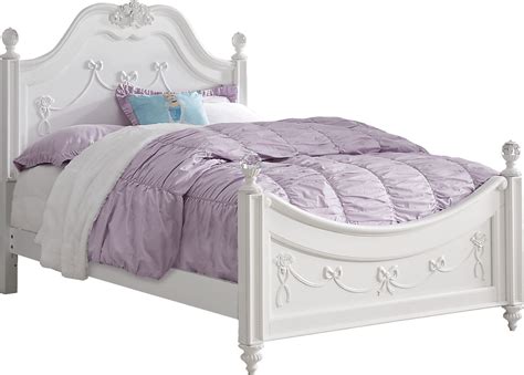 Disney Princess Fairytale White 3 Pc Twin Poster Bed Rooms To Go