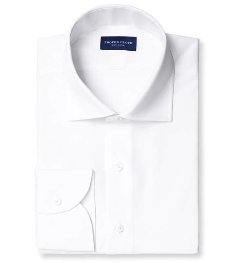Miles 120s White Broadcloth By Proper Cloth