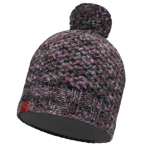 Buff Margo Hat Plumgrey Warm And Soft Knitted Hat Women From