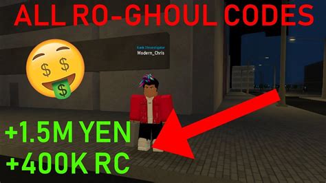 These are all the active codes for ro ghoul: Codes Ro Ghoul - cute766