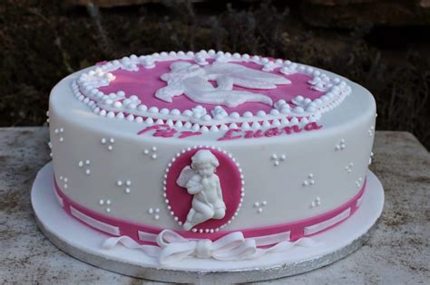 Leider bin ich für april schon ausgebucht. Engel - Torte zur Kommunion für Luana - Brigittes Tortendesign