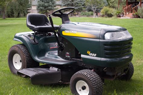 2003 Lt1000 Craftsman Riding Mower At Craftsman Tractor