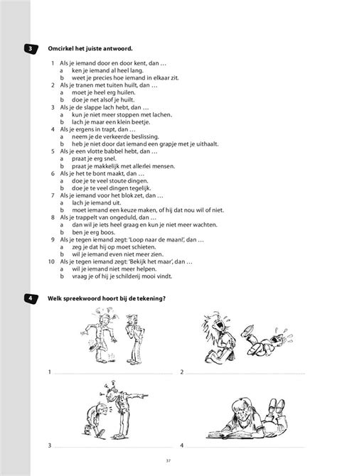 Spreekwoorden En Gezegden Tekening SLH05 AGBC