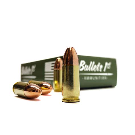 Bullets 1st 9mm Subsonic 147 Gr Tmj 800 Ct