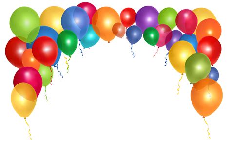 Birthday Balloons Png Free Download On Clipartmag