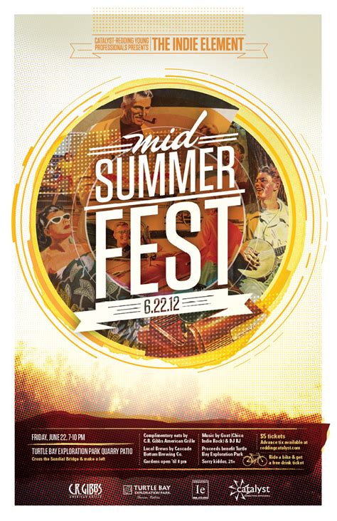 Summer Event Poster Matt Briner Graphic Designer