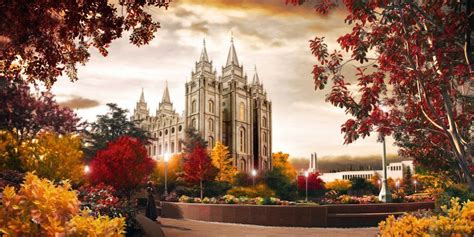 Prints And Framed Artwork By Brent Borup Salt Lake Lds Mormon Temple
