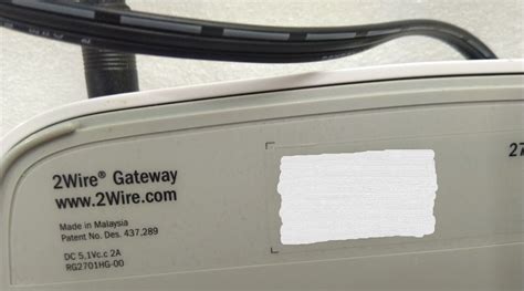Ce 2wire Gateway Atandt Dsl Wireless Wi Fi Router 2701hg B Works Ebay