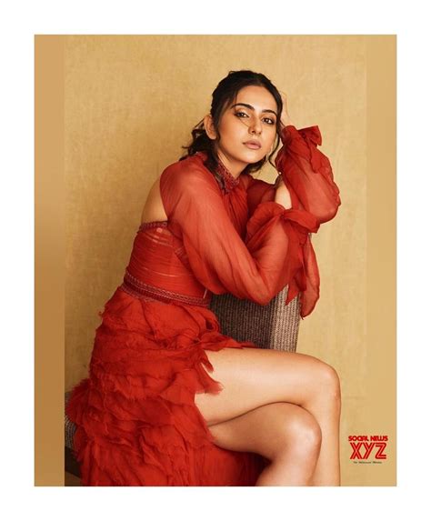 Actress Rakul Preet Singh New Red Hot Stills From Vogue Beauty Awards Social News Xyz