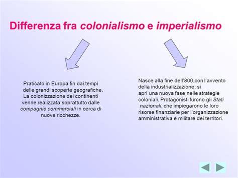 Differenza Tra Imperialismo E Colonialismo Differenza Tra