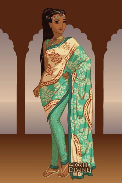 doll divine dress up games jasmine sari disney princess love pinterest disney disney